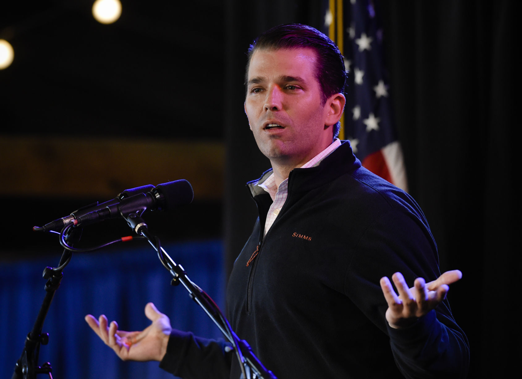 Greg Gianforte rally with Donald Trump Jr.